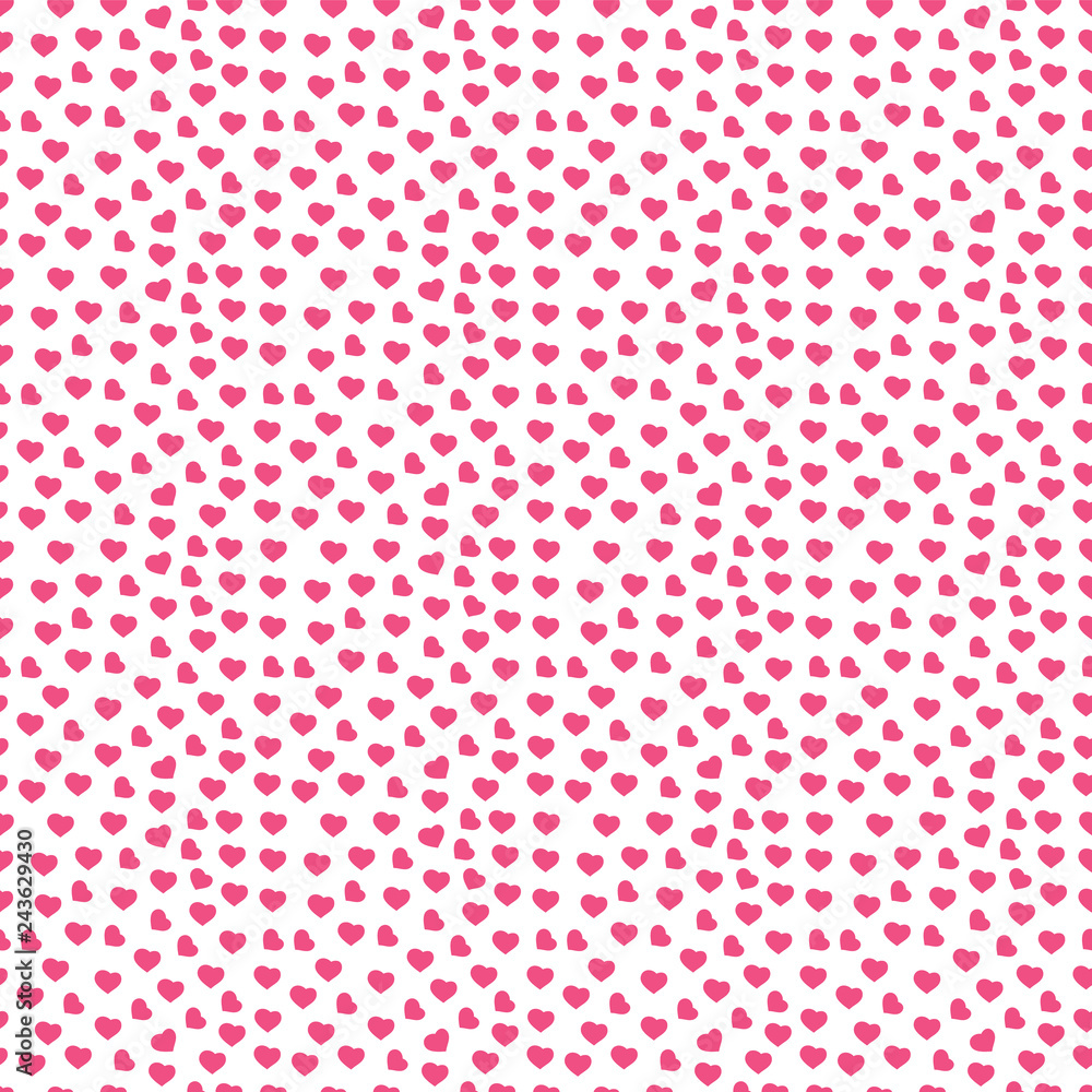 Abstract Seamless White and Pink Hearts Pattern - Valentine's Day Card or Background Vector Design Abstract Seamless White and Pink Hearts Pattern - Valentine's Day Card or Background Vector Design