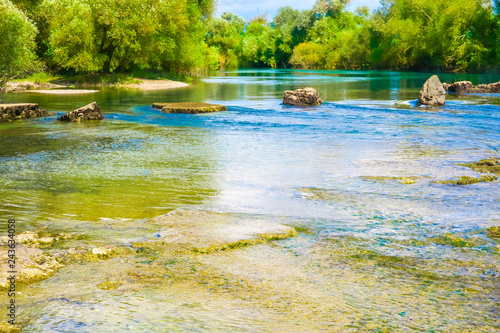 Fototapeta Naklejka Na Ścianę i Meble -  Natural waterfalls - Antalya