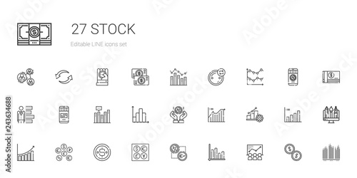 stock icons set