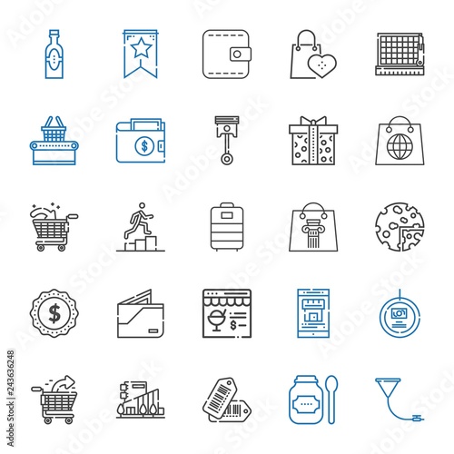 sale icons set