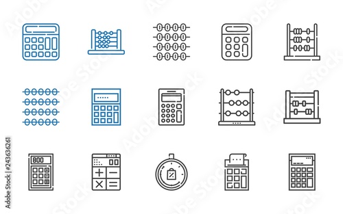 count icons set