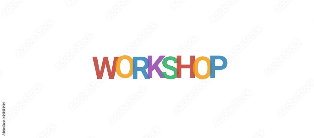 Workshop word concept Workshop word concept