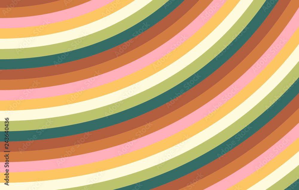 Obraz premium Rainbow color lines pattern. 