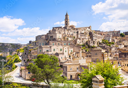 Bild auf Leinwand Matera town, Basilicata, Italy