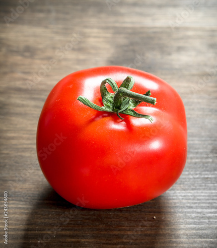 Fresh ripe tomato.