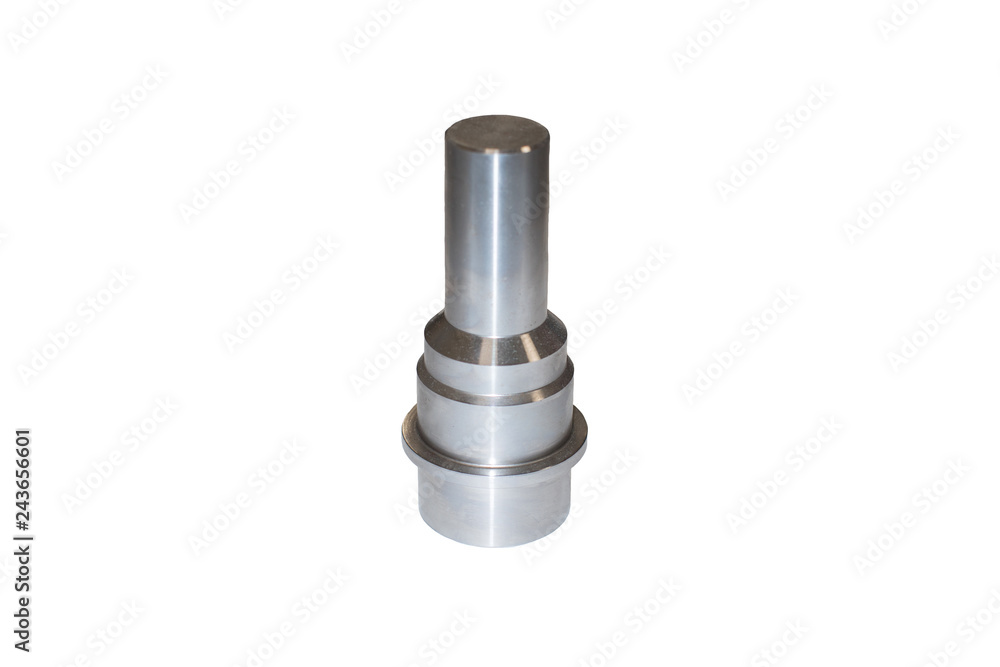 Isolated engine metallic sleeve / Cylinder Liner on a white background Isolated engine metallic sleeve / Cylinder Liner on a white background