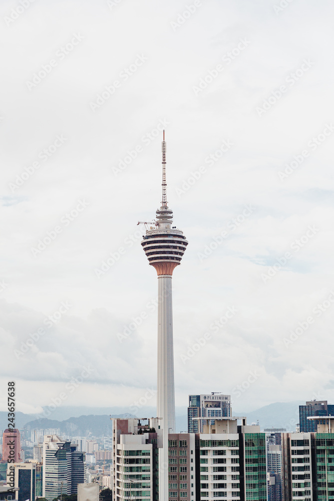 Obraz premium menara tower, kuala lumpur, malaysia