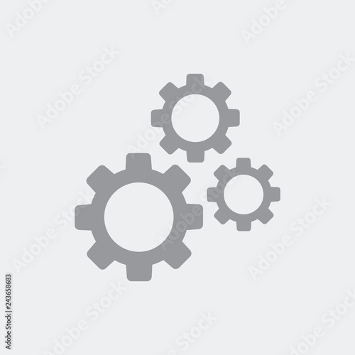 Process mechanical concept icon