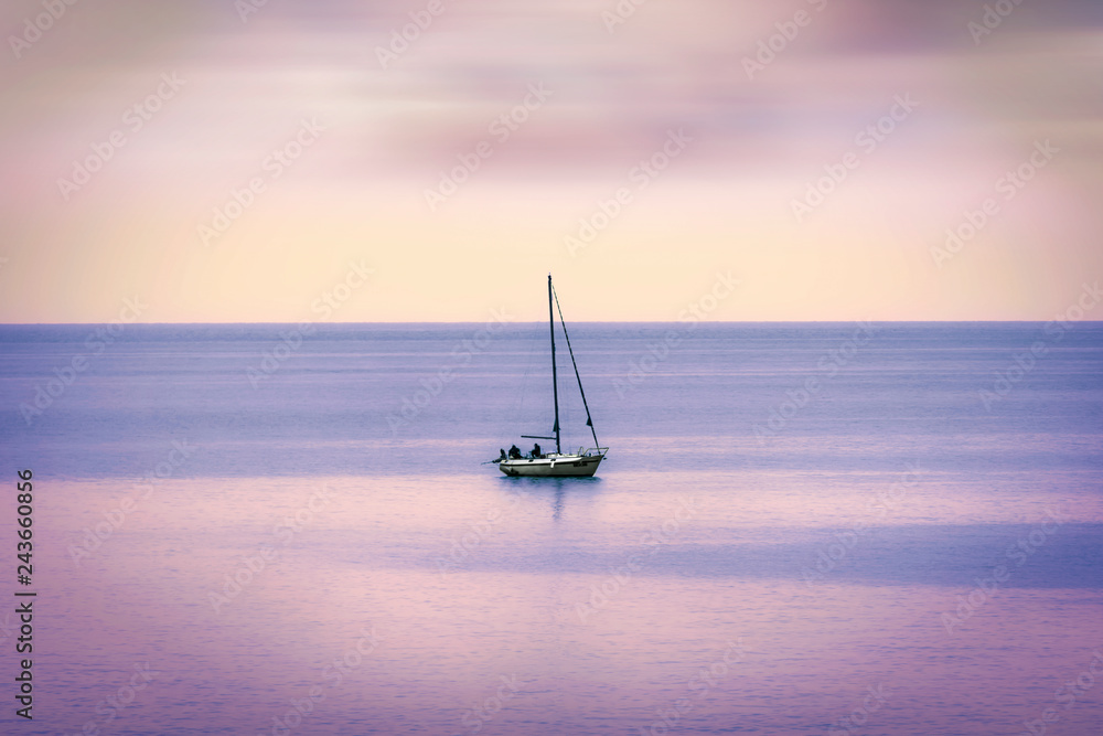 Isolated boat