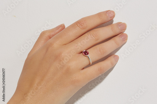 Hand with ring