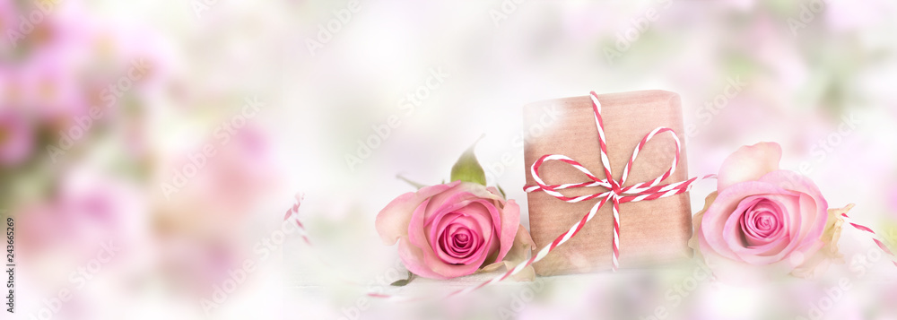 Pink decoration for mothers day