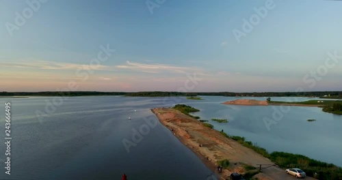 Wallpaper Mural the view from the top of the big beautiful river Torontodigital.ca