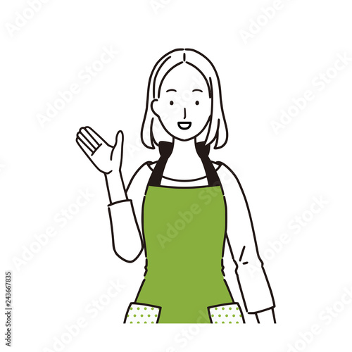 主婦　表情　説明