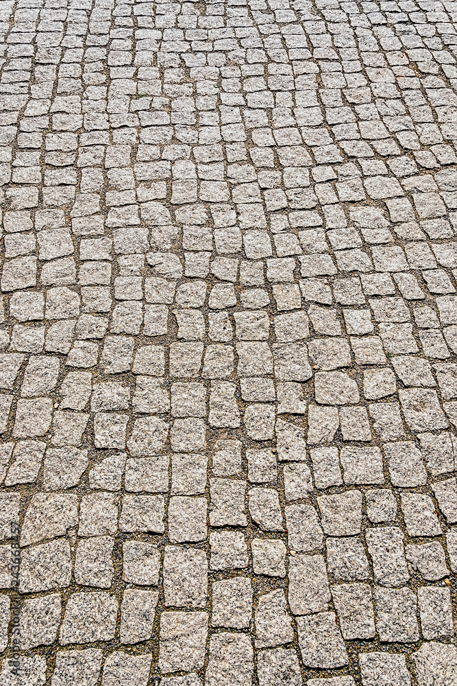 road of cobblestone