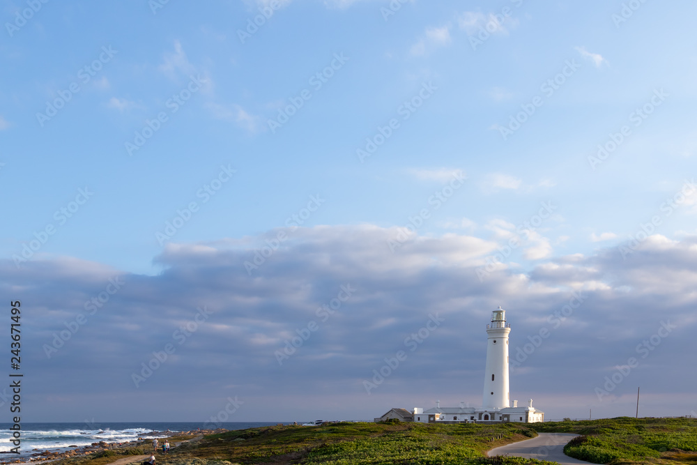 Seal point lighthouse in St Francis late in the afternoon