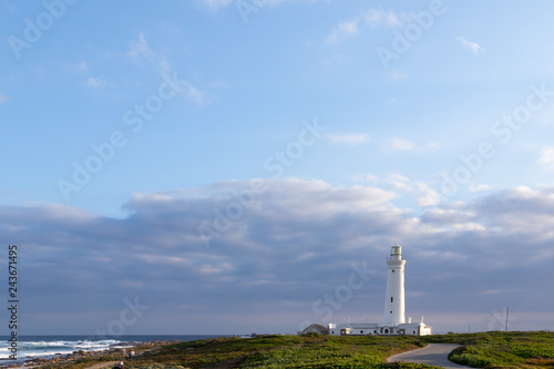 Seal point lighthouse in St Francis late in the afternoon