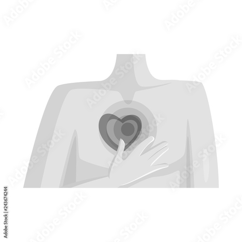 Vector design of suffering and injury icon. Collection of suffering and damage vector icon for stock.