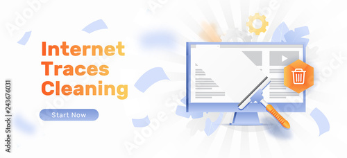 Internet Traces Cleaning Banner