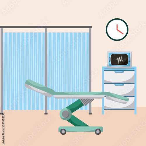 hospital personal medical ward bed machine monitoring