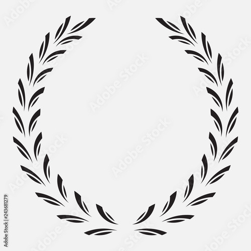 icon laurel wreath  spotrs design -