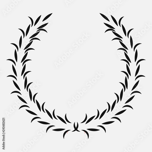 icon laurel wreath  spotrs design -