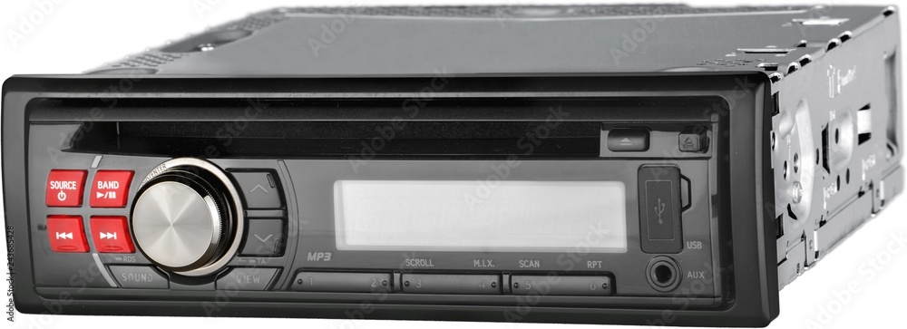 Fototapeta premium Car Audio System