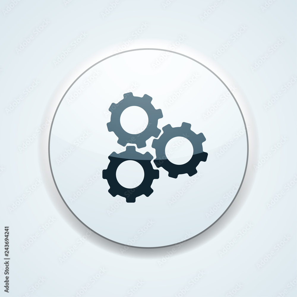 Settings Tool button illustration Settings Tool button illustration