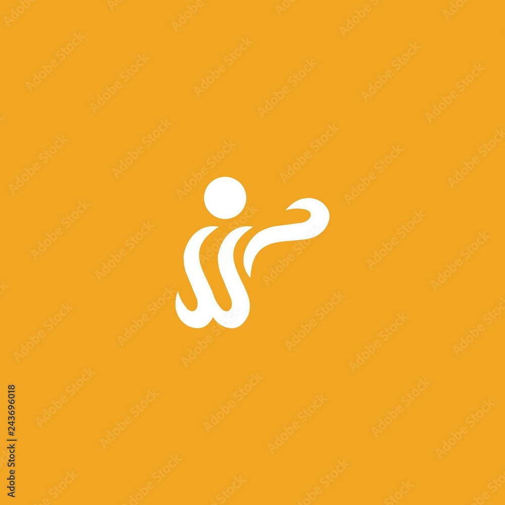 Human Life Silhouette Abstract Creative Business Logo Human Life Silhouette Abstract Creative Business Logo