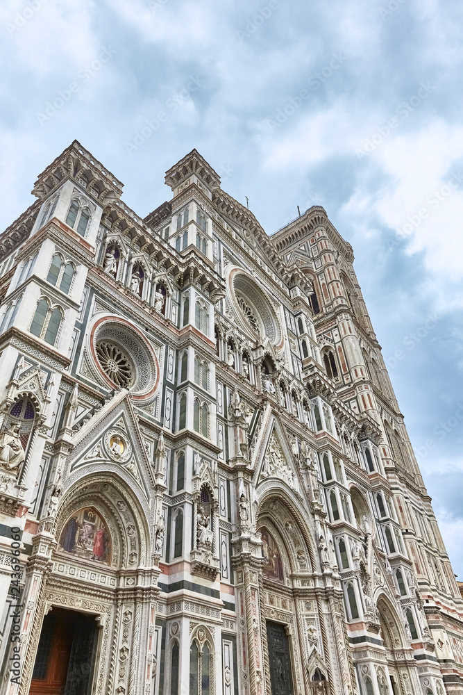 Nice view of the famous cathedral of Florence.