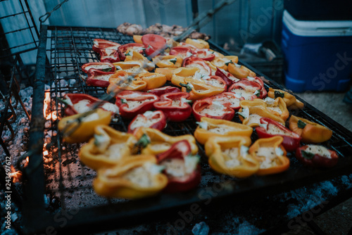 Pimentón a la parrilla
