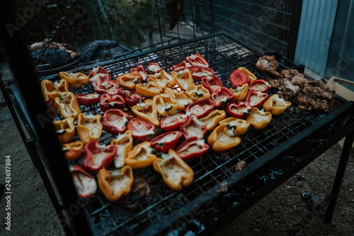 Pimentón a la parrilla