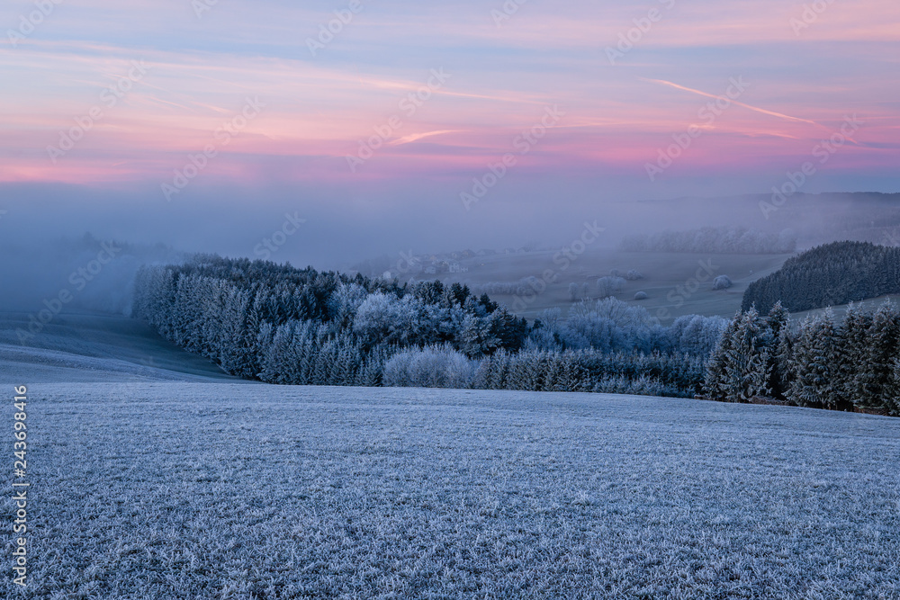 Obraz premium Winter morning