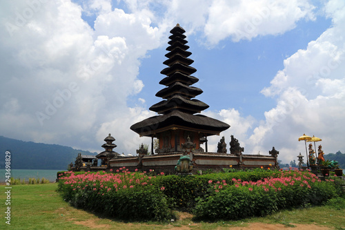 Pura Ulun Danu Bratan, Shaivite water temple, Lake Bratan, Bali, Indonesia