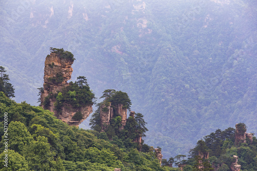 Mountain landscape of Zhangjiajie national park, China © Earnest Tse