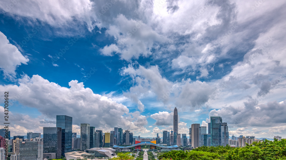 Fototapeta premium Cityscape of Shenzhen