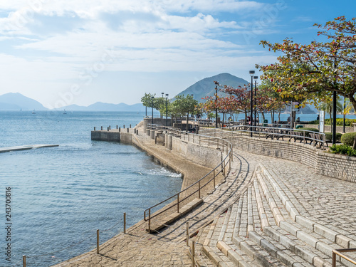 Coastline of repulse bay, Hong Kong