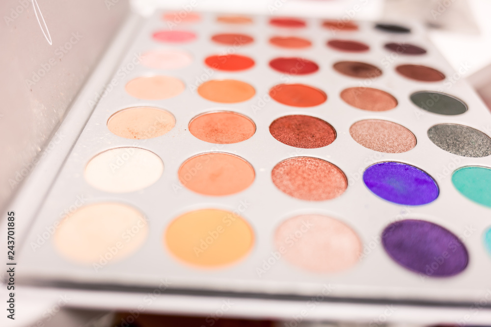 Colorful eye shadow palette Colorful eye shadow palette