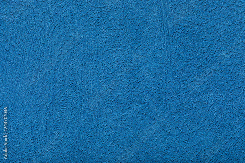 Abstract blue painted wall background