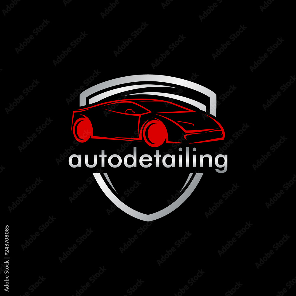Car logo icon with modern style