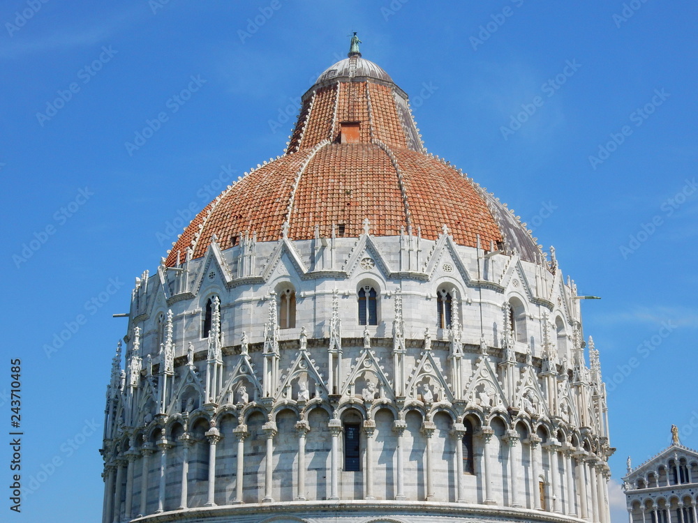 Pisa - la cupola del Battistero