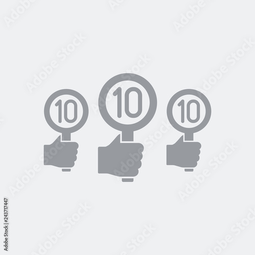 Maximum result voting icon