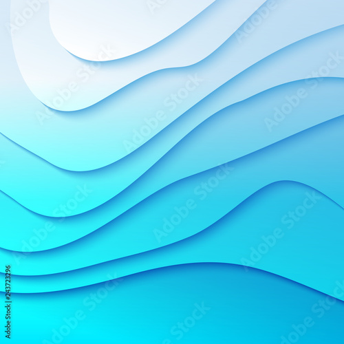 Abstract paper layers background