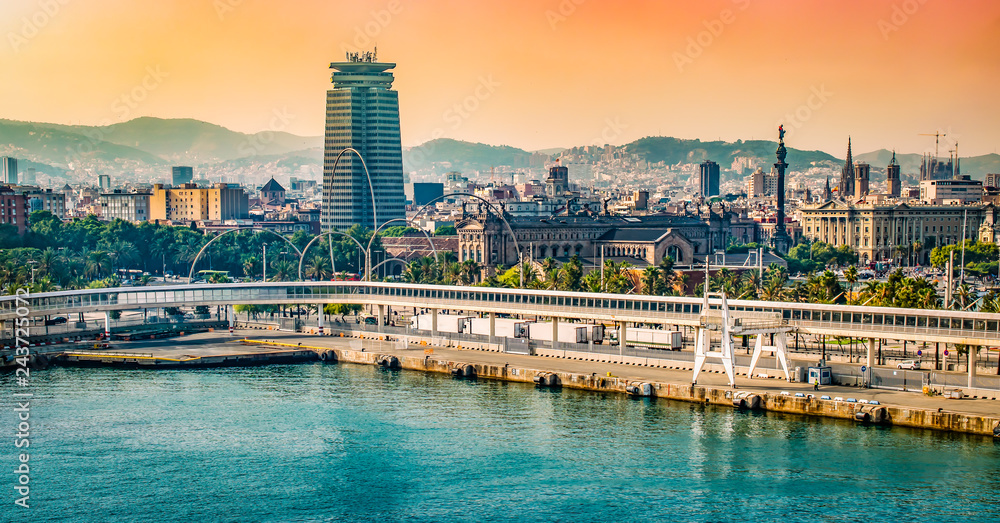 Port of Barcelona, Catalonia, Spain