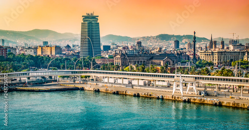Photography Port of Barcelona, Catalonia, Spain