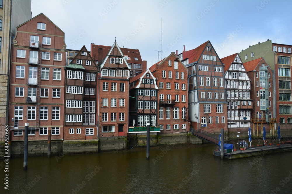 Vieille Ville Hambourg Allemagne - Hamburg Old City Germany