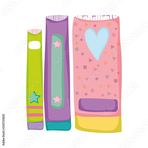 fairytale books drawn icon