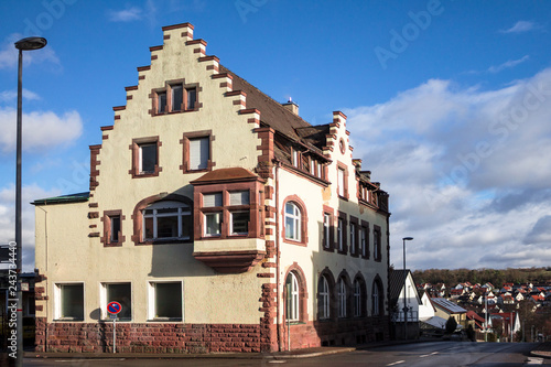 Fotografia Weil Der Stadt, Germany, Jan 14, 2019: Johannes Kepler's Motherland Old german t