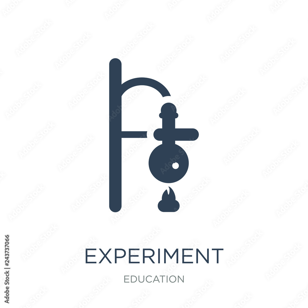 Fototapeta premium experiment flask with leaves icon vector on white background, ex