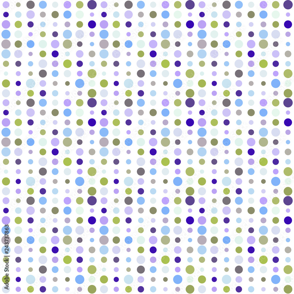 Seamless abstract pattern background with a variety of colored circles. Seamless abstract pattern background with a variety of colored circles.