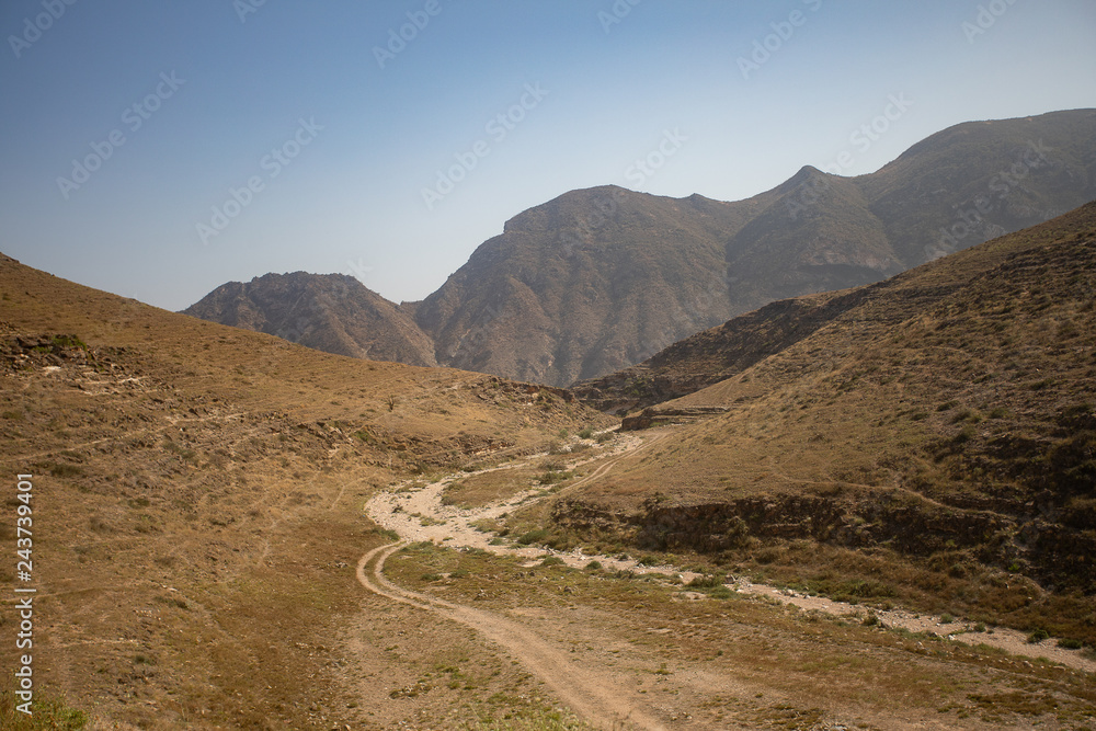 Mountain landscape of Oman